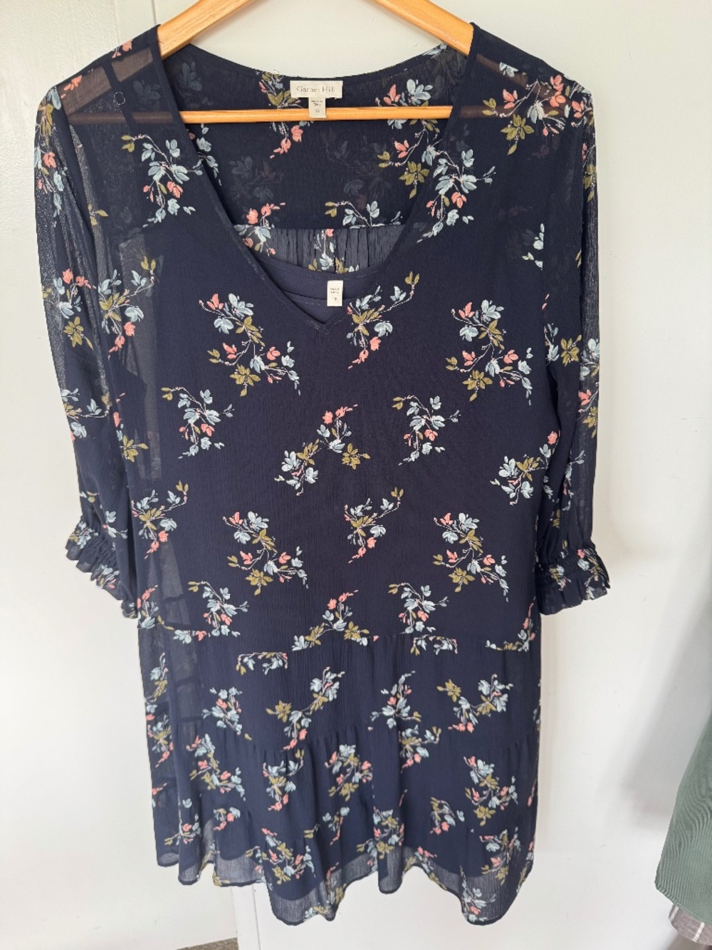 Garnet Hill Silk Dress